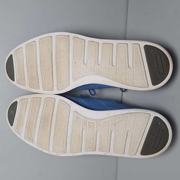 Cole Haan ØriginalGrand Stitchlite Wingtip Oxford  Pacific Blue Men's Size 13M - Picture 9 of 17